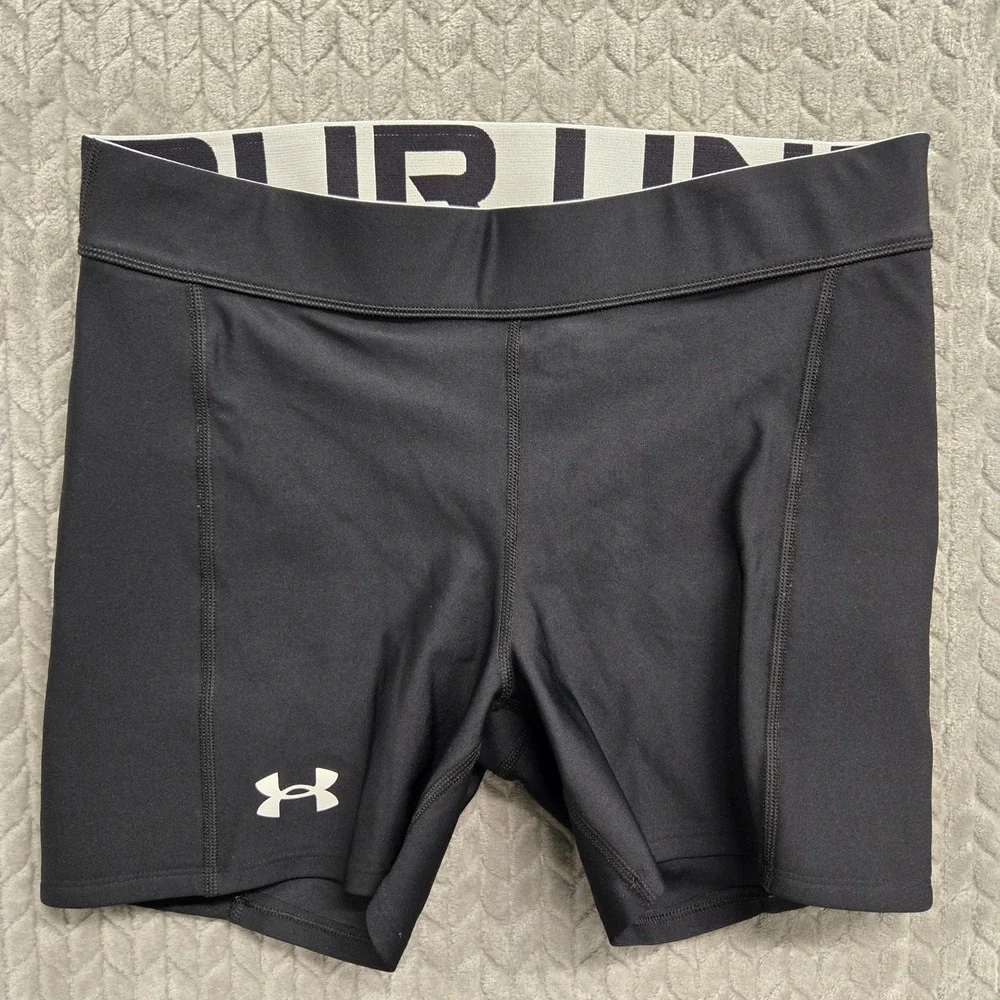 Under Armour‎ Softball Compression Shorts Women's Large Black Utility Slider